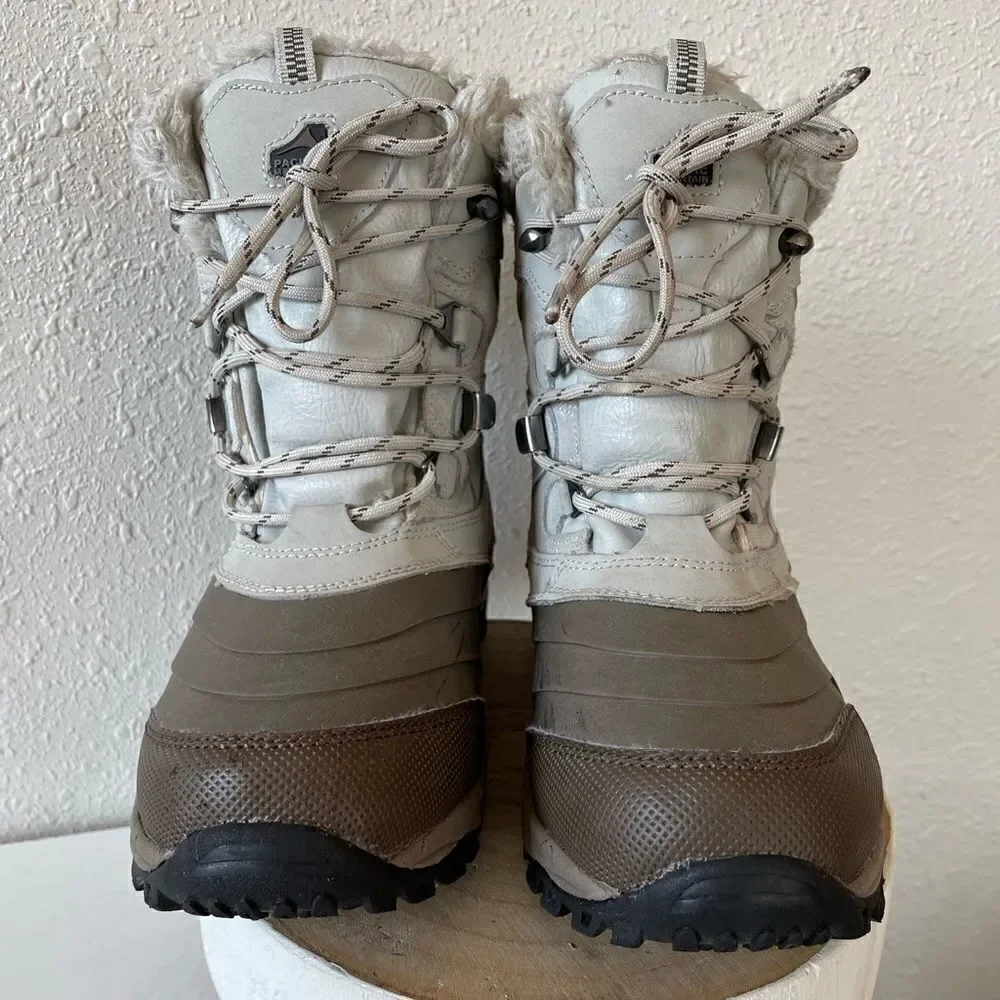Pacific Mountain Women's Steppe Water-Resistant Winter Fashion Snow Boots Size 4